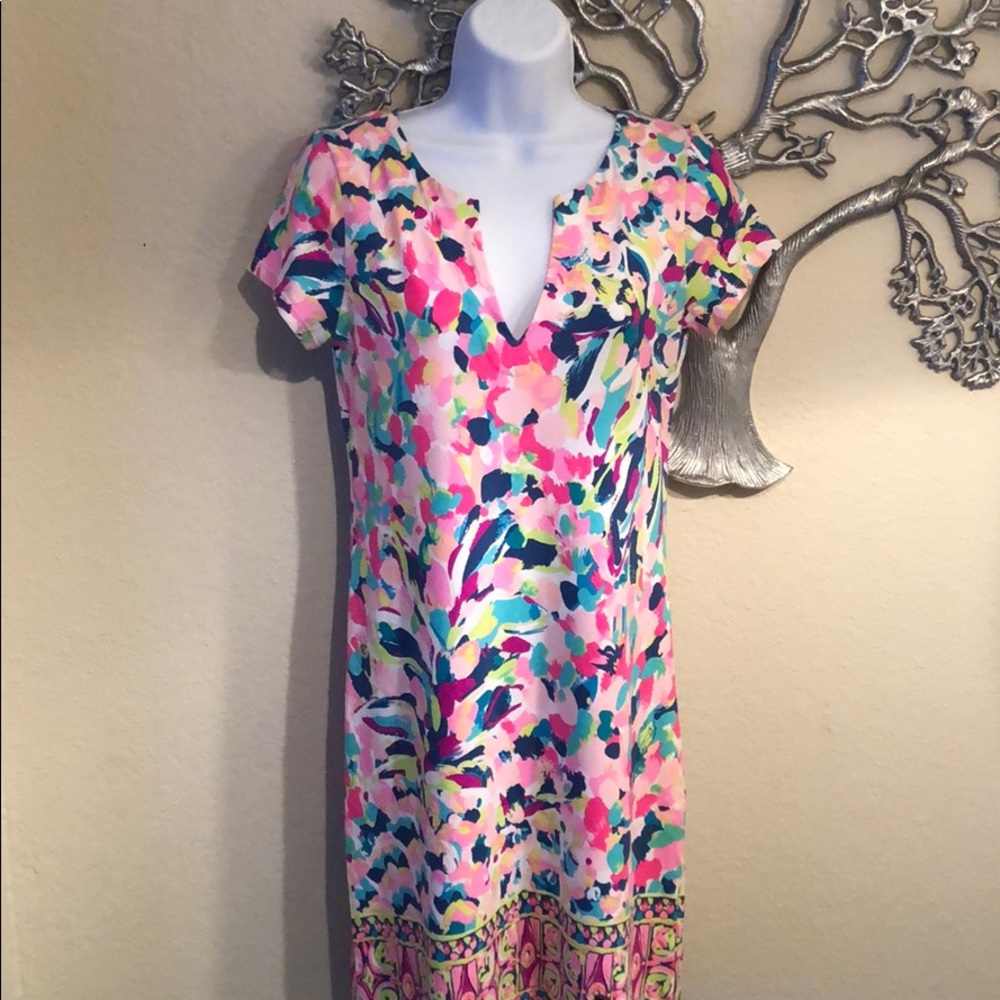 Lilly Pulitzer floral dress